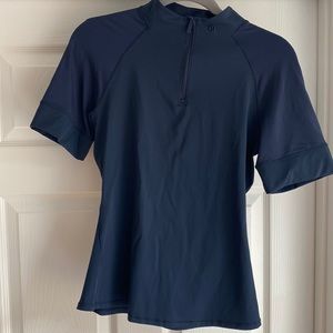 Lululemon Nulux Half-Zip Golf Short-Sleeve Shirt | 10